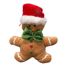 Load image into Gallery viewer, Gingerbread & Snowman 10" Asrt