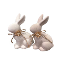 Load image into Gallery viewer, Rabbit Figurine with Bow