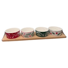 Load image into Gallery viewer, Christmas Serving Set of 5