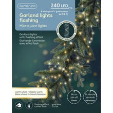 Load image into Gallery viewer, Warm White/Classic Warm Garland String Lights 240LED