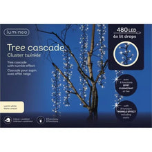 Load image into Gallery viewer, Warm White Tree Cluster String Lights 480LED