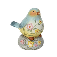 Load image into Gallery viewer, Figurine Terracotta Bird on a Rock 5"