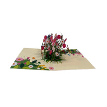 Load image into Gallery viewer, Pop Up Card - Wildflowers & Butterflies
