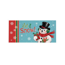 Load image into Gallery viewer, Heartfelt Cheer Snowman Sassafras Indoor/Outdoor Mat Insert