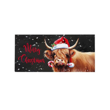 Load image into Gallery viewer, Holly Homestead Highland Cow Sassafras Indoor/Outdoor Mat Insert