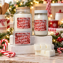 Load image into Gallery viewer, Candy Cane Candle