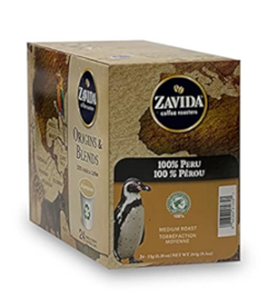 K Cup Zavida Coffee 100% Peru