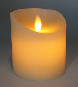 Battery Operated 3" Pillar Candle - 3" Tall