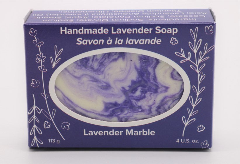 Lavender Marble Bar Soap