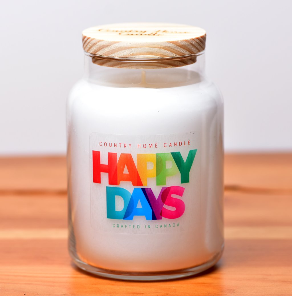 26oz Jar Candle - Happy Days