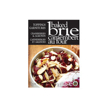 Load image into Gallery viewer, Baked Brie Cranberry & Almond Toppings