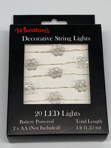 Battery Operated String Lights - Flowers