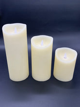 Load image into Gallery viewer, Battery Operated Colour Changing 4" Candles - Set of 3