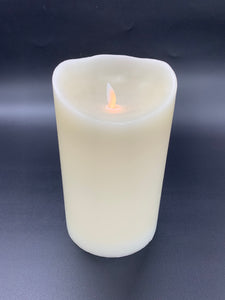 Battery Operated 5" Pillar Candle - 8" Tall