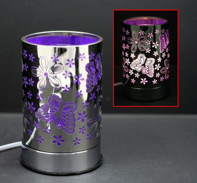 Purple Butterfly Touch Lamp