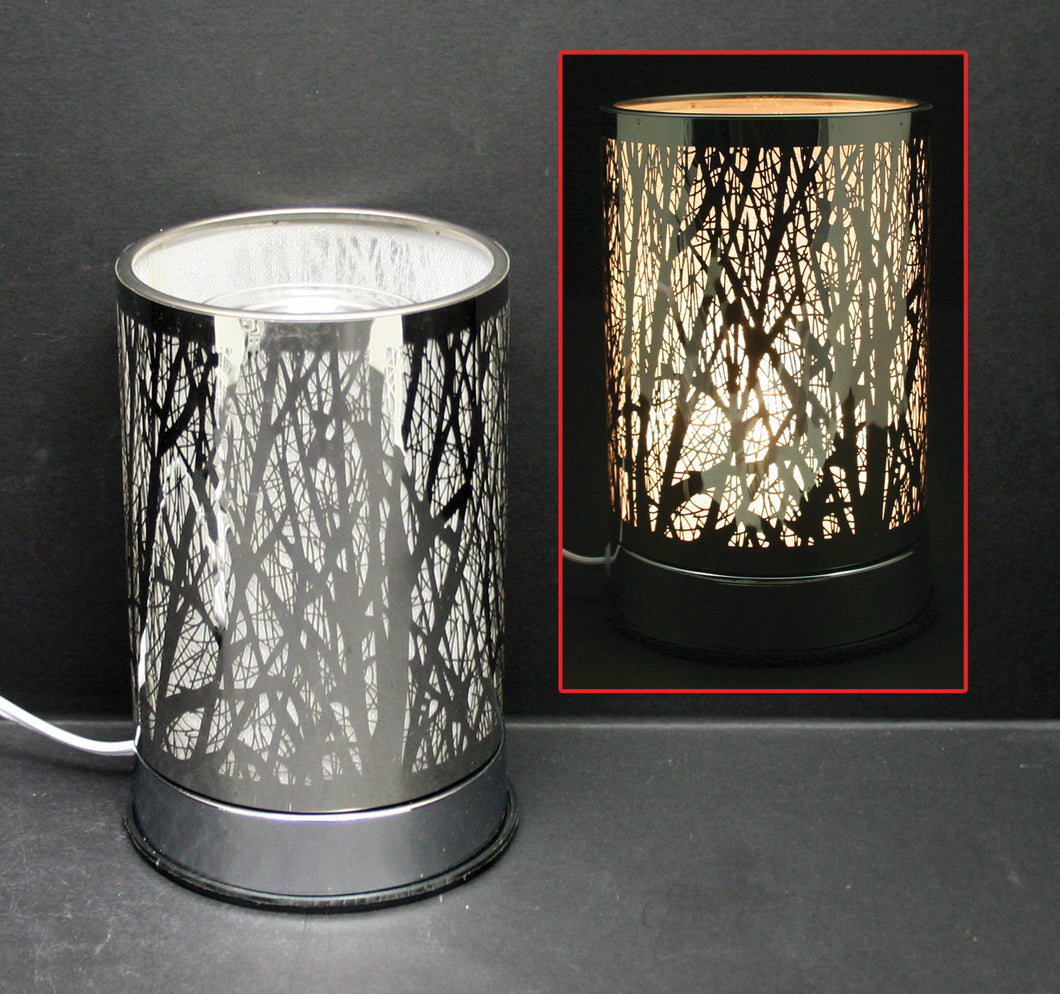 Silver Forest Touch Lamp