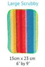 Load image into Gallery viewer, Rainbow Scrubby