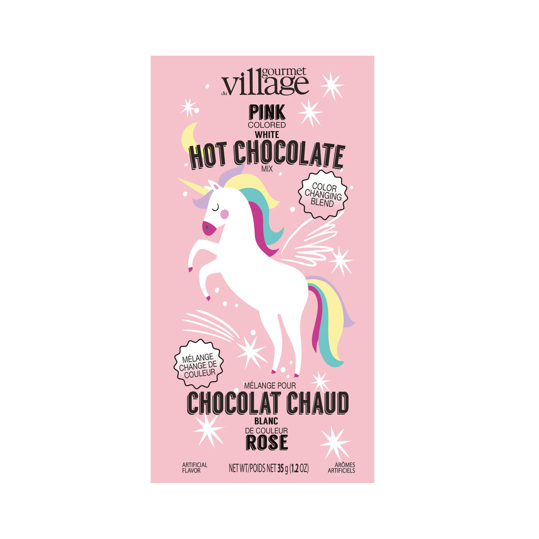 Unicorn Pink White Hot Chocolate