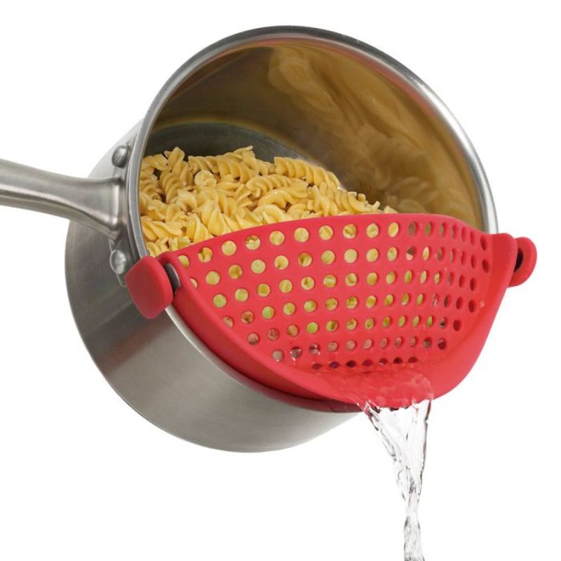 Silicone Clip-On Strainer