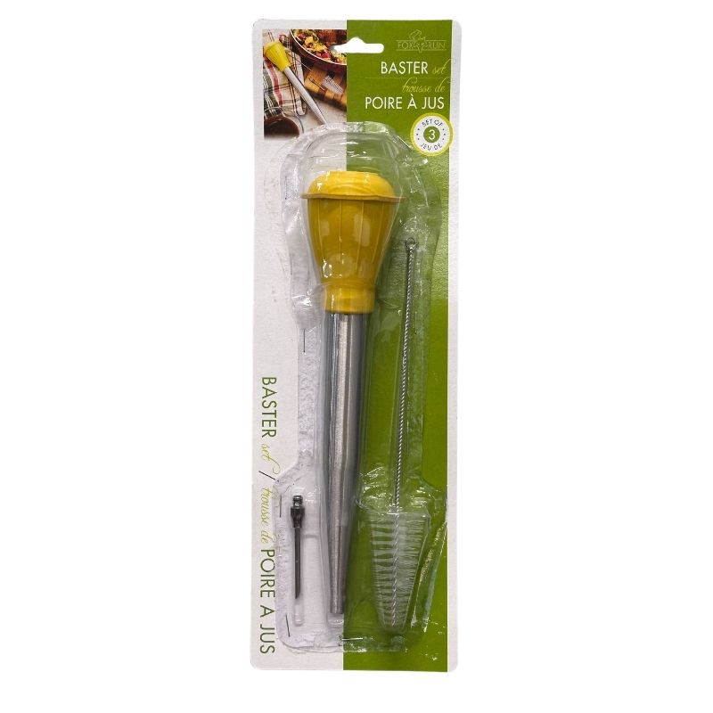 Stainless Steel Baster Set