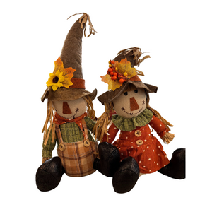 Sitting Scarecrow9.5" Assorted