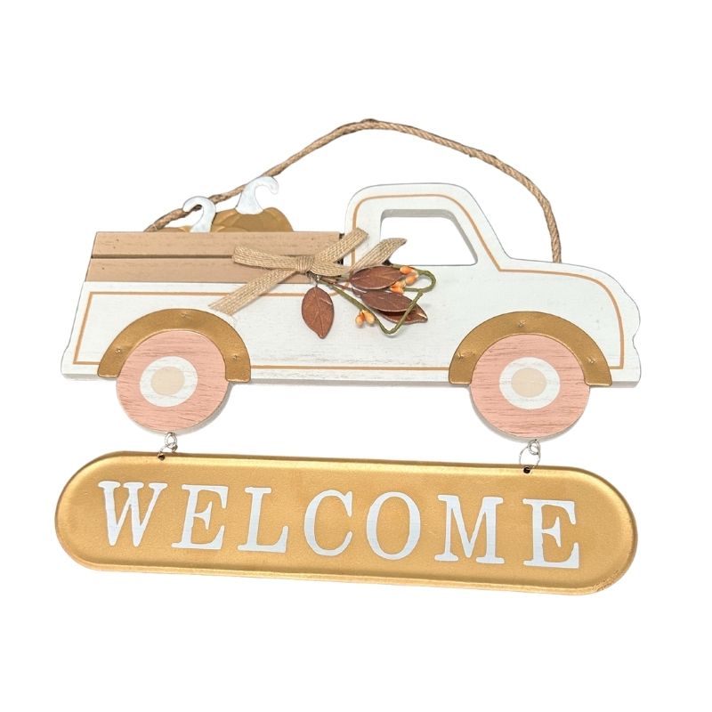 Copper Pumpkin Truck Sign 12
