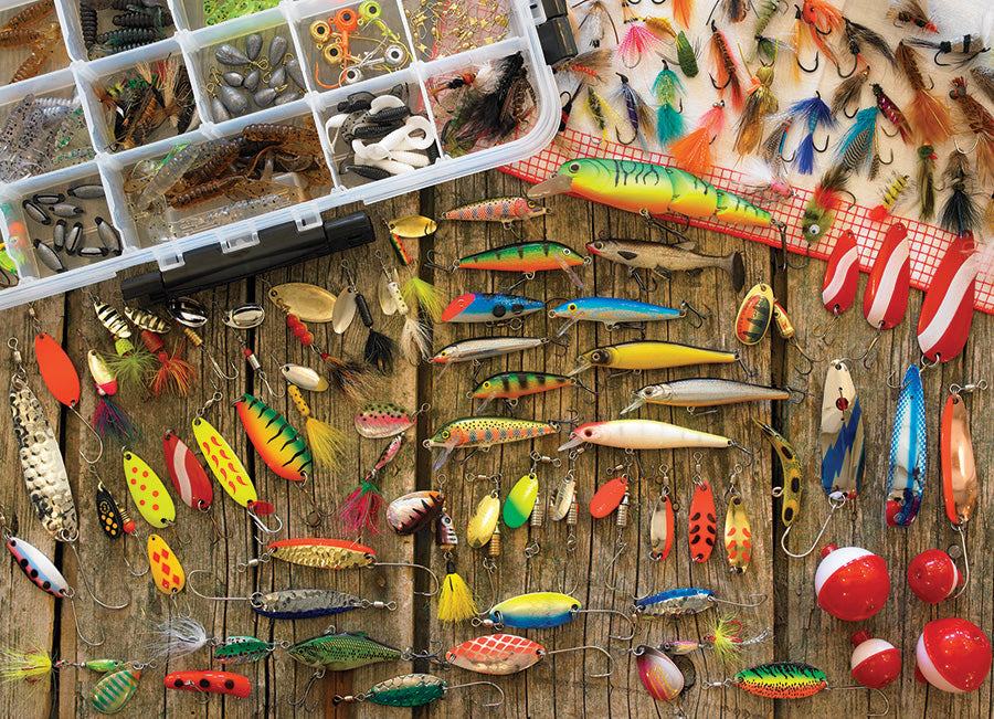 Fishing Lures Puzzle - 1000 Pieces – Wheaton's