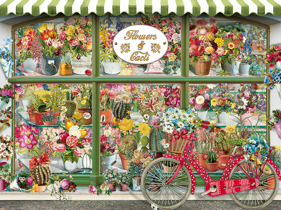 Flowers & Cacti Shop Puzzle - 275 Pieces