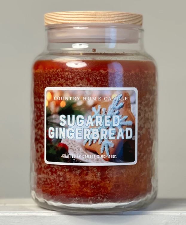 26oz Jar Candle - Sugared Gingerbread
