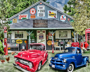 Larry's Garage Jigsaw Puzzle - 1000 Pieces