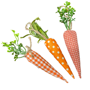 Fabric Carrots Asrt.
