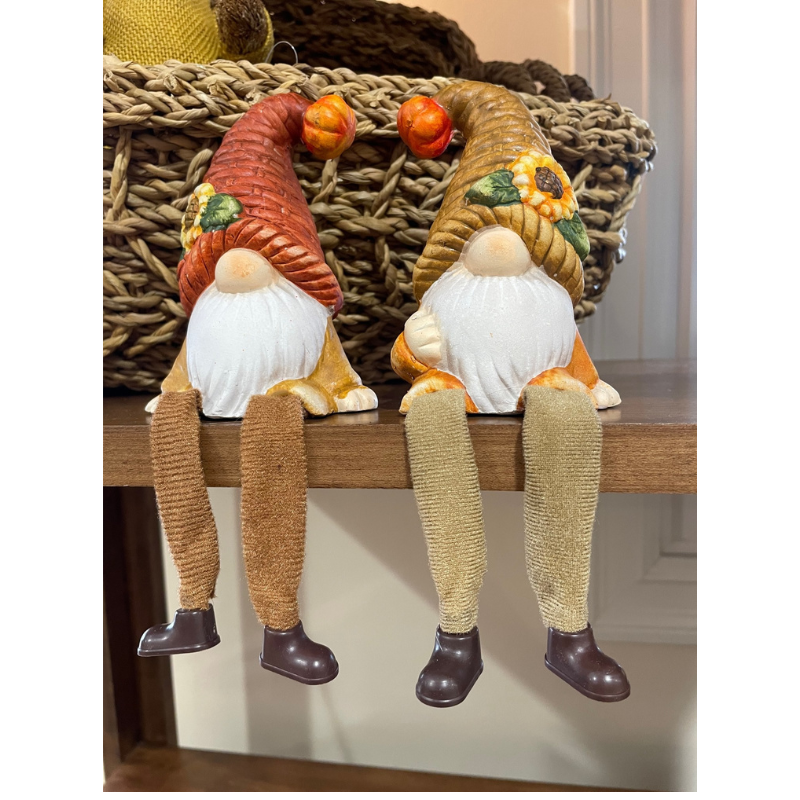 Terracotta Gnomes with Legs 5
