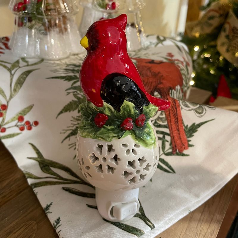 Cardinal Ceramic Night Light 6