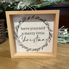 Load image into Gallery viewer, Sign Joy/Merry/Adore/Christmas 6x6&quot; 4/Asst
