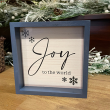Load image into Gallery viewer, Sign Joy/Merry/Adore/Christmas 6x6&quot; 4/Asst
