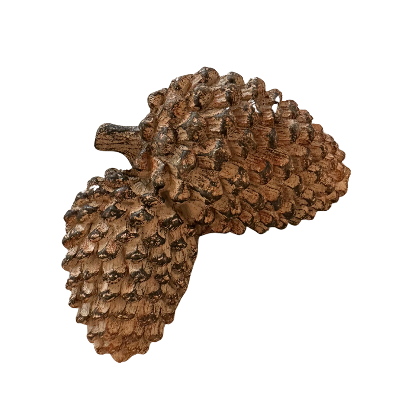 Resin Natural Pinecones 4