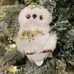 Orn. Owl Gold 5.5"