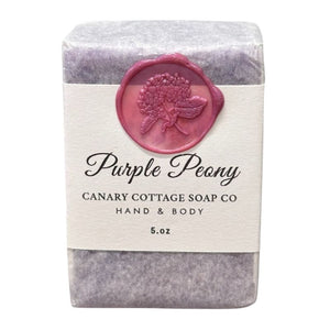 Purple Peony Soap 5oz
