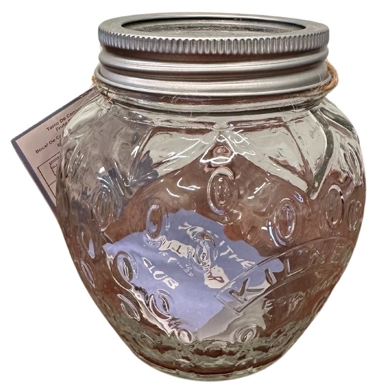 Strawberry Preserve Jar