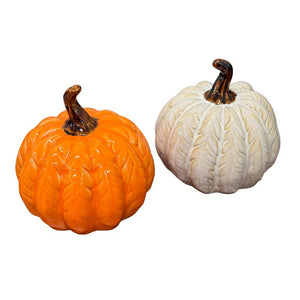 4" Ceramic Pumpkin Asrt