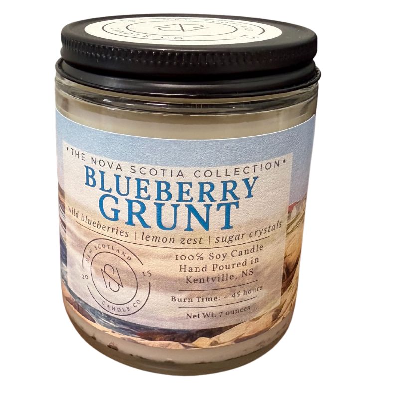 Blueberry Grunt Candle 7oz