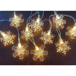 Snowflake String Lights 10LED
