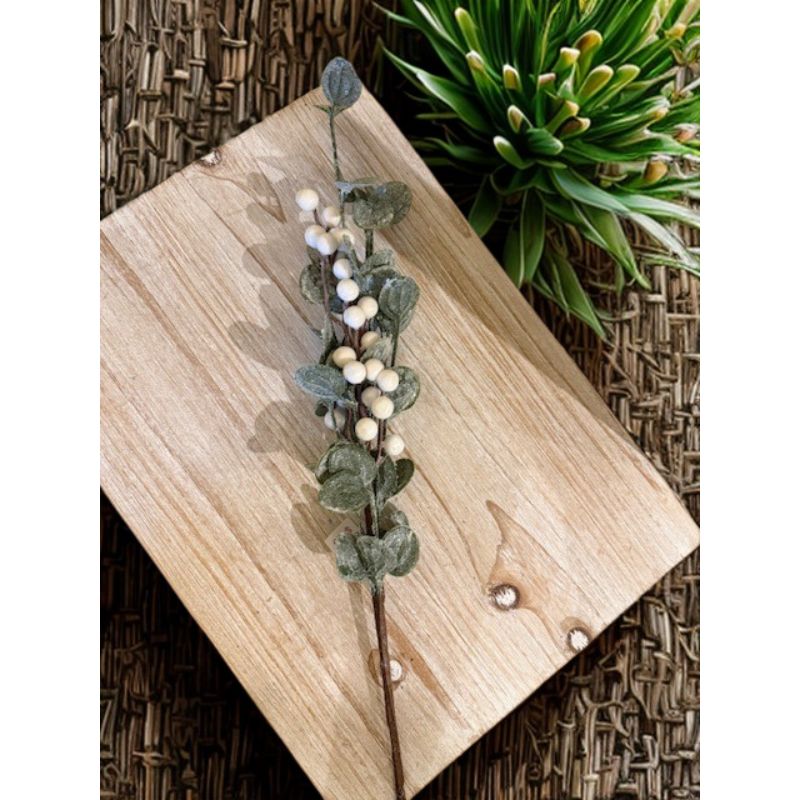 Leaf & White Berry Pick 26