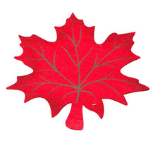 Load image into Gallery viewer, Maple Leaf Placemat 12&quot; Asrt
