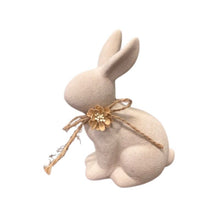 Load image into Gallery viewer, Rabbit Figurine with Bow
