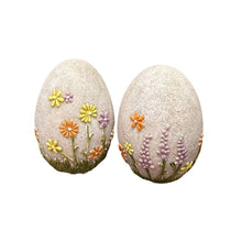 Load image into Gallery viewer, Easter Egg with Flowers 3" Assorted
