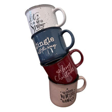 Load image into Gallery viewer, Christmas Stoneware Mug 450ml Asrt
