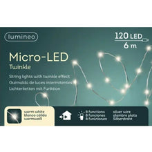 Load image into Gallery viewer, Mirco Warm White String Lights 120LED
