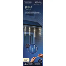 Load image into Gallery viewer, Warm White Icicle String Lights 60LED
