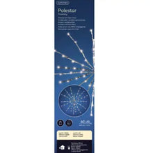 Load image into Gallery viewer, Warm White 18&quot; Polestar Lights 60LED Battery Operated
